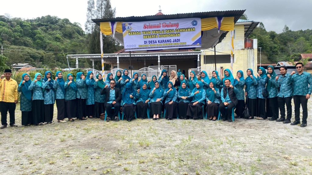 Kegiatan GAMAWAR (gampoeng mawaddah warahmah ) tingkat Provinsi tahun 2025 Kampung Karang Jadi